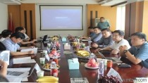 公司與新加坡韋立國際航運集團公司開展業務交流